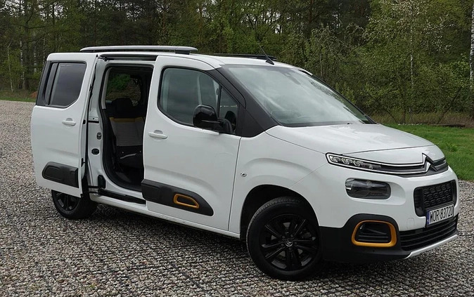 Citroen Berlingo cena 71500 przebieg: 157000, rok produkcji 2021 z Kętrzyn małe 781